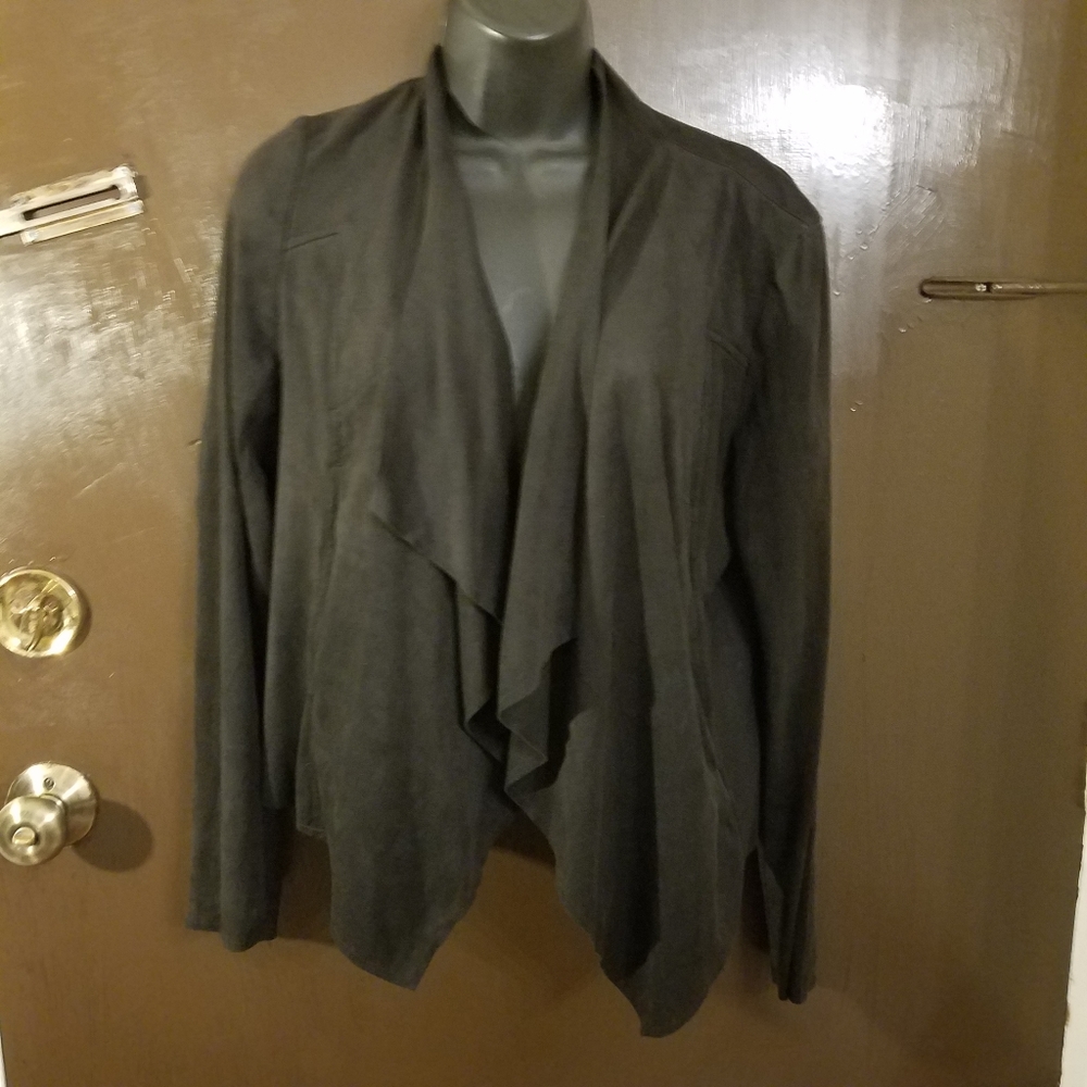 Kut from the Kloth Black Faux Suede Jacket